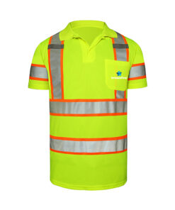 Safety 5017 Type R Class 3 Two-Tone Safety Polo